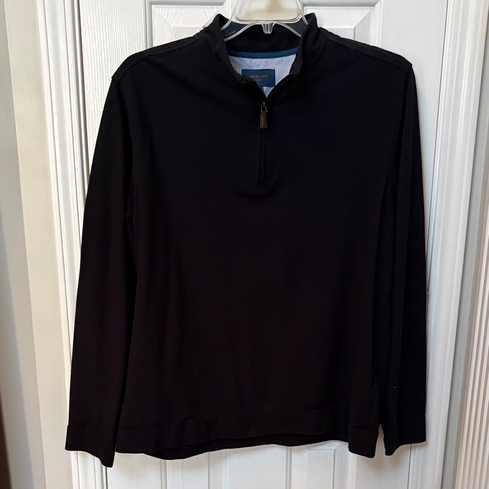Fairlane Black Quarter-Zip Pullover